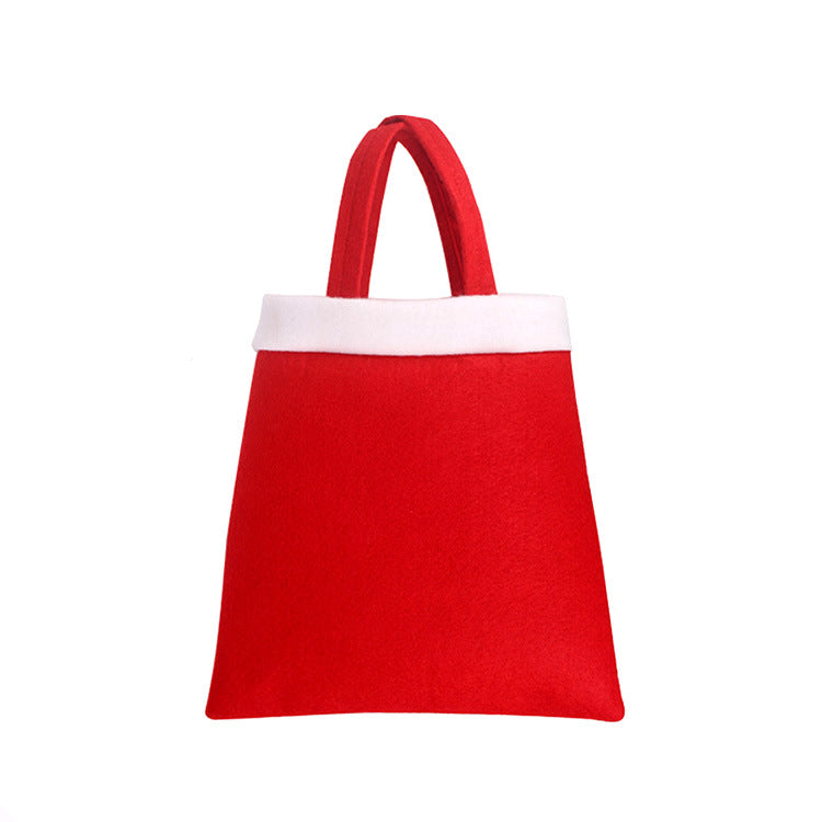 Wholesale Christmas Tree Non Woven Fabric Candy Santa Claus Gift Bag